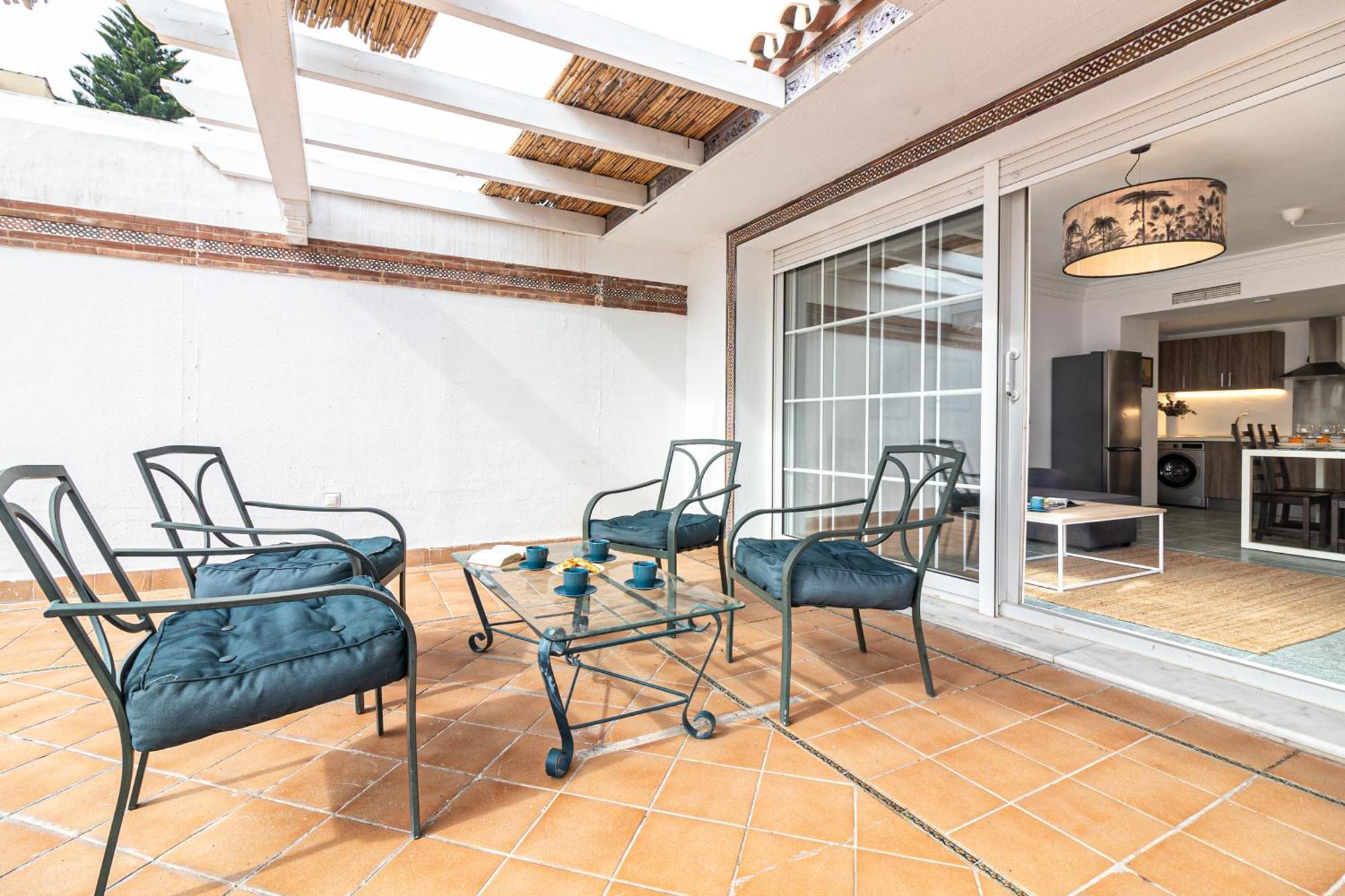 El Patio De La Luna Freshapartments Málaga Rum bild